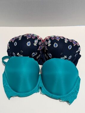 Victoria’s Secret Dream Angels Lined Demi Bras {Bundle}, 34DDD NWT